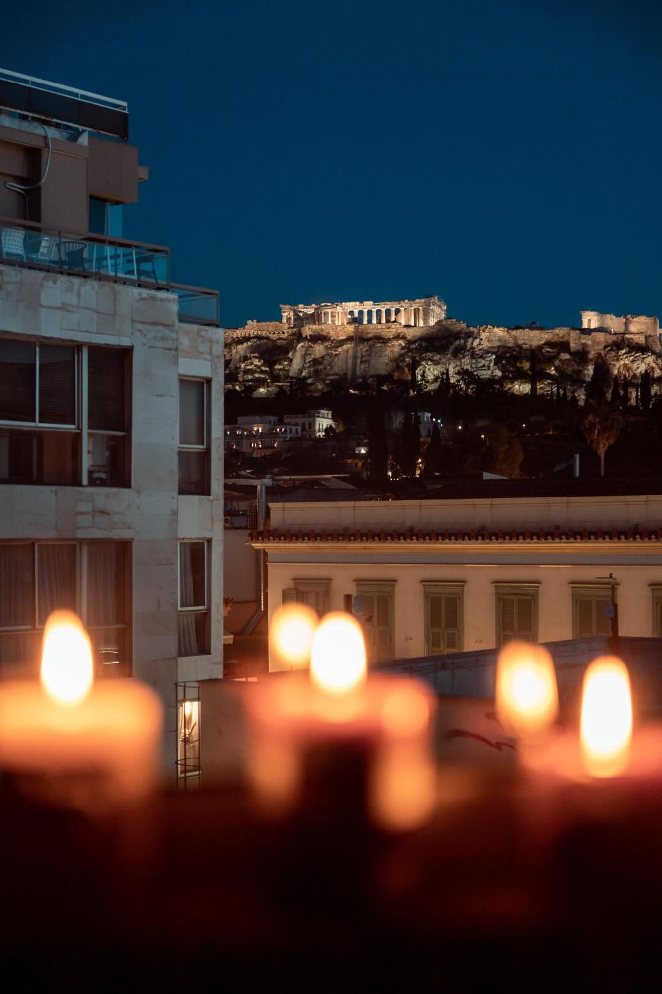 Parthenon Portrait Apartments Atene Esterno foto