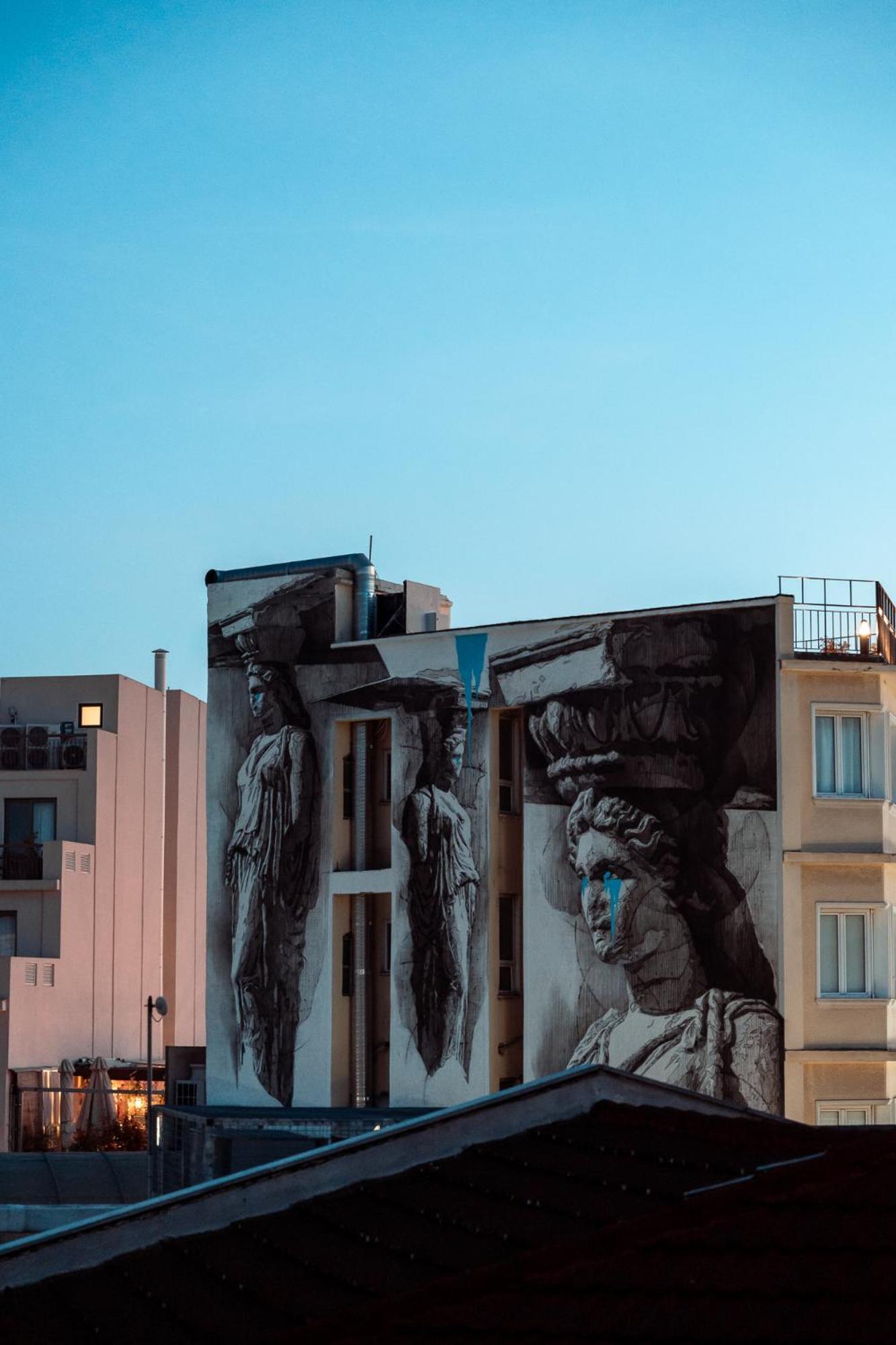 Parthenon Portrait Apartments Atene Esterno foto